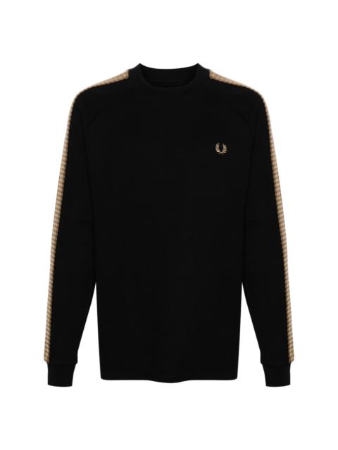 Fred Perry logo-embroidered cotton sweatshirt