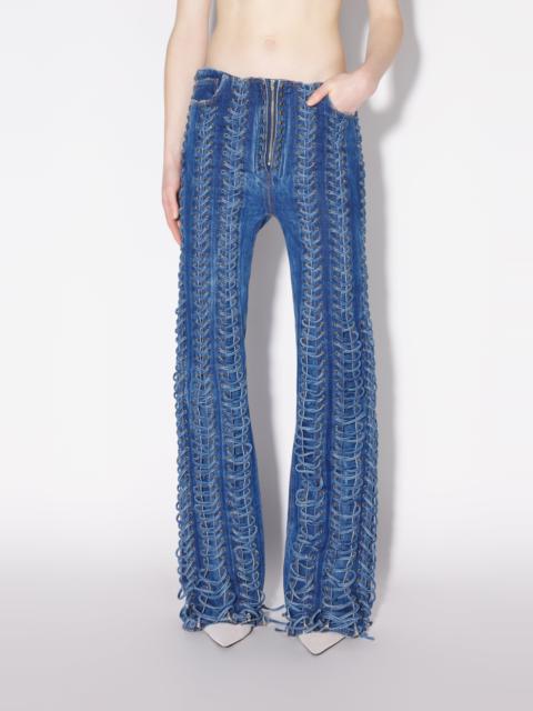 Jean Paul Gaultier THE LACE-UP JEANS