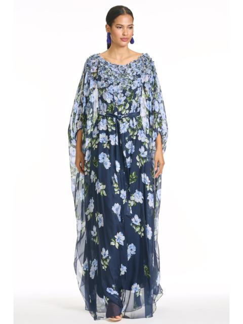 SACHIN & BABI EMBELLISHED GILDA GOWN - CORSAGE DEGRADE