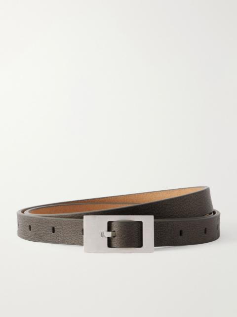 Rick Owens Mini Stooges leather belt Black
