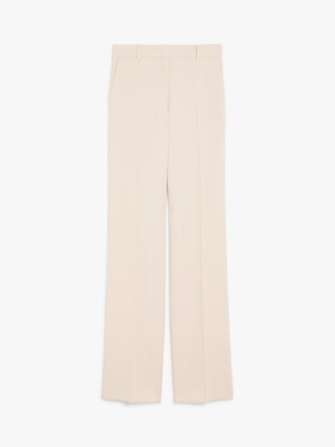 Max Mara QUASAR Straight-fit wool satin trousers