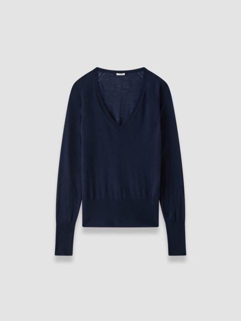 JOSEPH Cetus Cashair V Neck Jumper