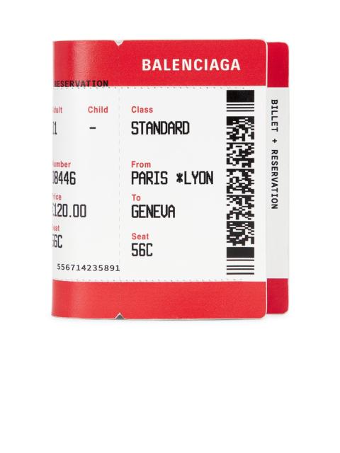 BALENCIAGA Boarding Pass Wallet