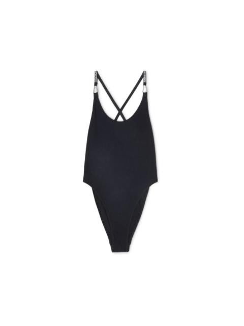 Heron Preston Glitter Carabiner Swimsuit