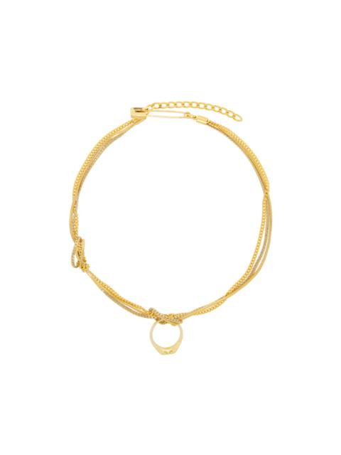 MAGLIANO Gold Doppio Nodo Necklace