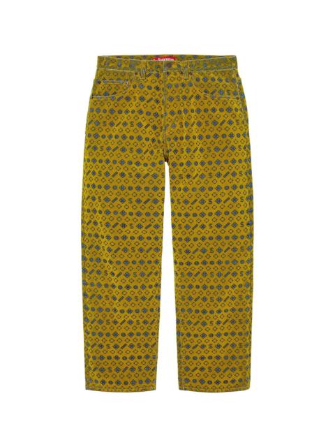 Supreme CHAIN STITCH DRESS PANTS "MULTICOLOR" SU26012