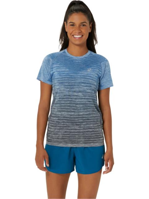 Asics WOMEN'S SEAMLESS SHORT SLEEVE TOP