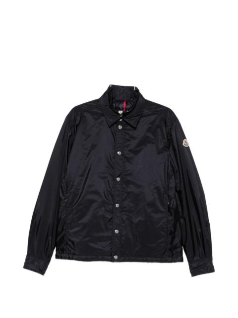 Moncler button-down elasticated-hem jacket