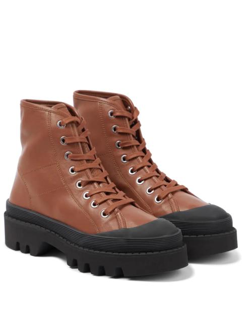 Proenza Schouler City lace-up ankle boots