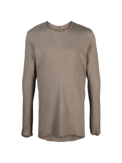 long-sleeve organic cotton sweatshirt