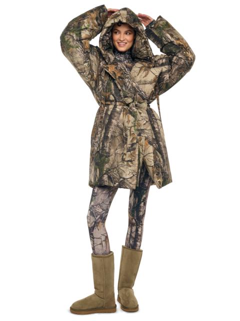 NORMA KAMALI HOODED SLEEPING BAG COAT TO KNEE