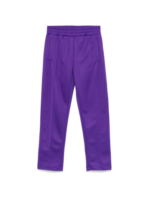 curved-logo track pants