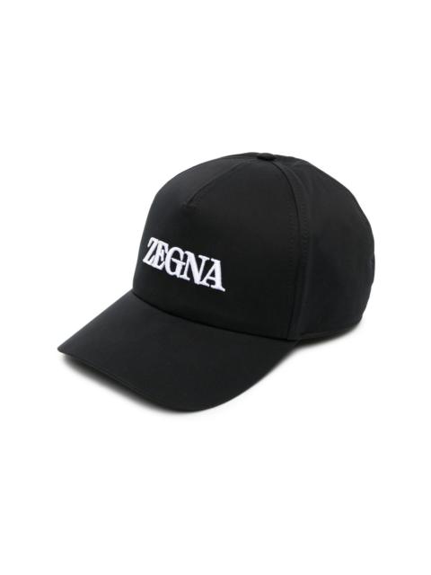 embroidered-logo baseball cap