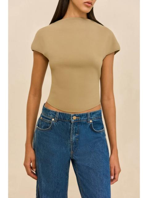 Cult Gaia VIRGINIANA KNIT TOP