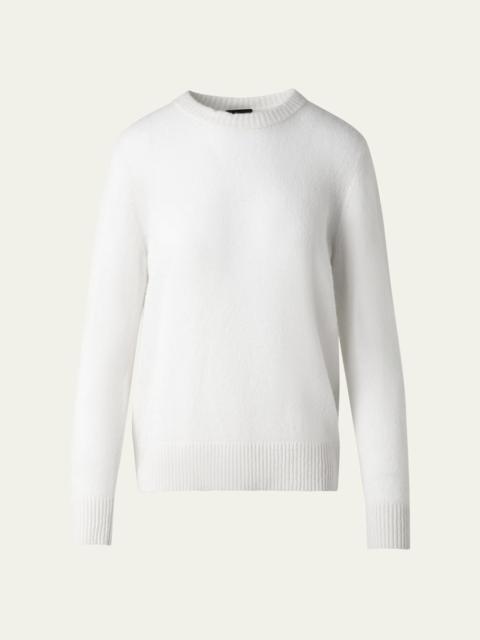 AKRIS Oversized Cashmere Silk Sweater