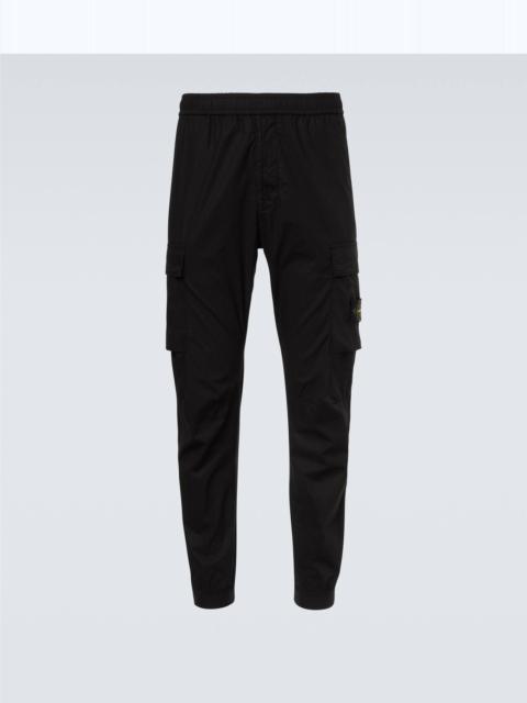Stone Island Compass cotton-blend cargo pants