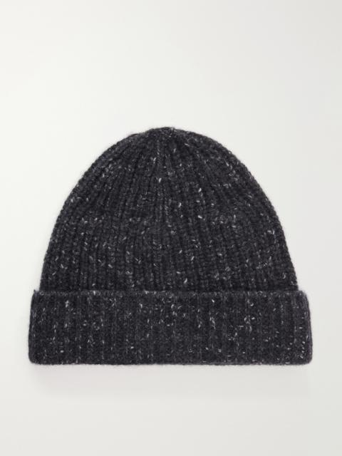 AURALEE Ribbed Cashmere Beanie