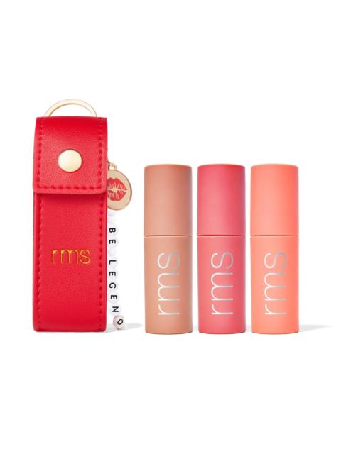 RMS Beauty The Lip Oil To-Go Set: 8 Hour Hydration & Lip Barrier Repair