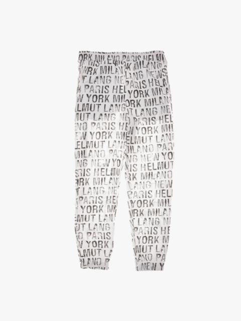 Helmut Lang ALL-OVER JOGGER