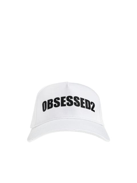DSQUARED2 logo-print baseball cap