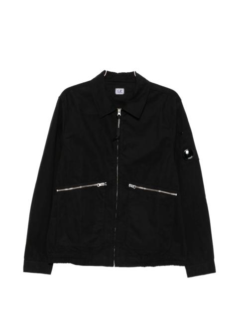 C.P. Company C.p. Company Micro -Reps Lens-detail Zip-up Shirt Jacket