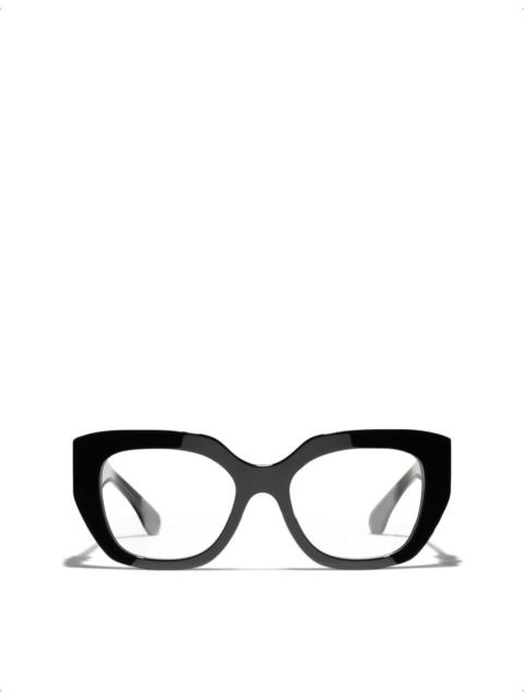 CHANEL Square Eyeglasses
