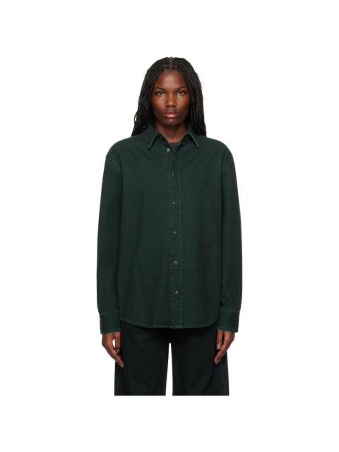 032c Green "Goya" Denim Shirt