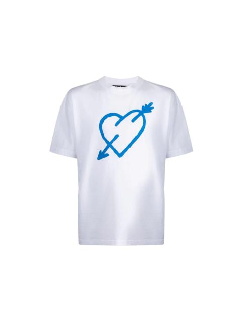 Palm Angels Palm Angels Arrow Heart T-shirt White