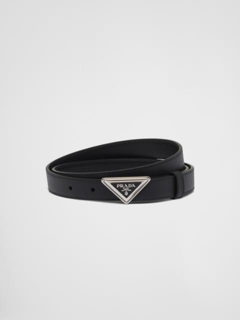Prada Saffiano leather belt