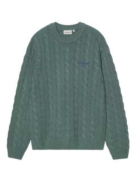 Carhartt cable knit sweater