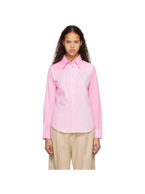 Stockholm Surfboard Club Pink Western Shirt
