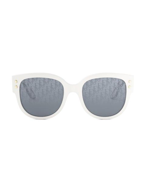 Dior Women's DiorPacific B2I 54MM Butterfly Sunglasses - Ivory Smoke