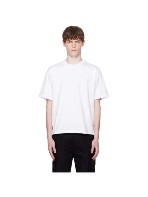 White Oversized Short Sleeve Medium Weight T-shirt