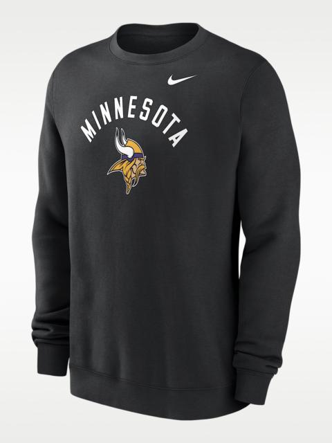 Nike Minnesota Vikings Club Men's Nike NFL Pullover Crew