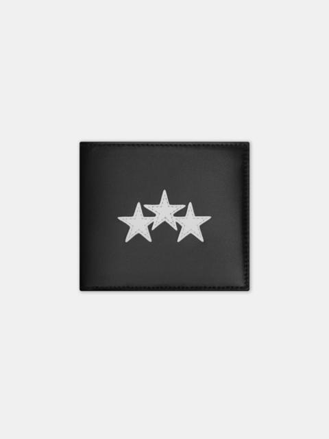 AMIRI THREE STAR LEATHER BIFOLD