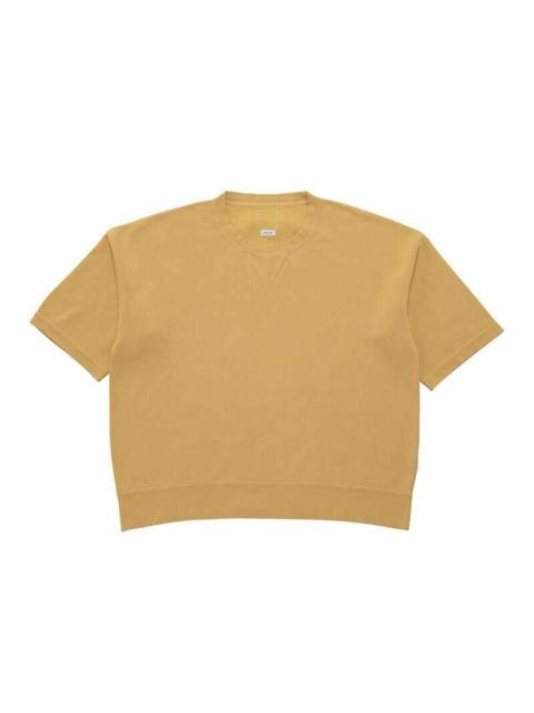 JUMBO SB SWEAT S/S DMGD (U.D.) MUSTARD