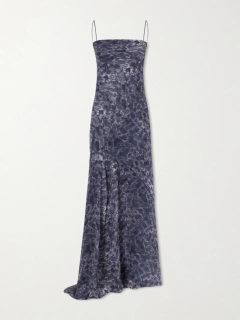 cortana Meena Silk-satin Maxi Dress
