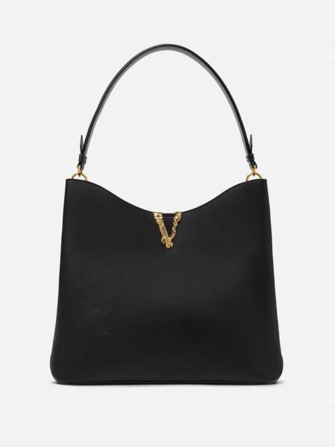 VERSACE Virtus Large Hobo Bag