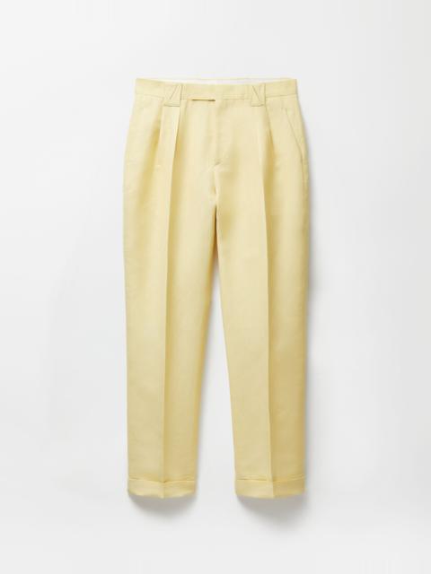 VERSACE Wool-Linen Formal Pants