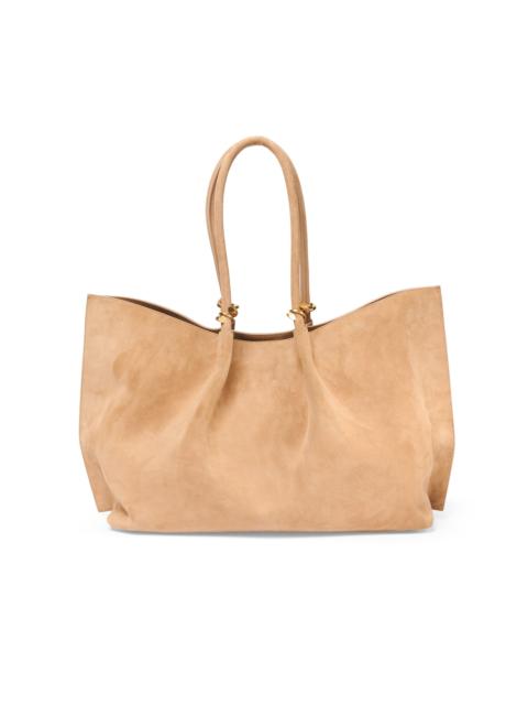 SIMKHAI Women's Devon Suede Tote Bag - Light Camel