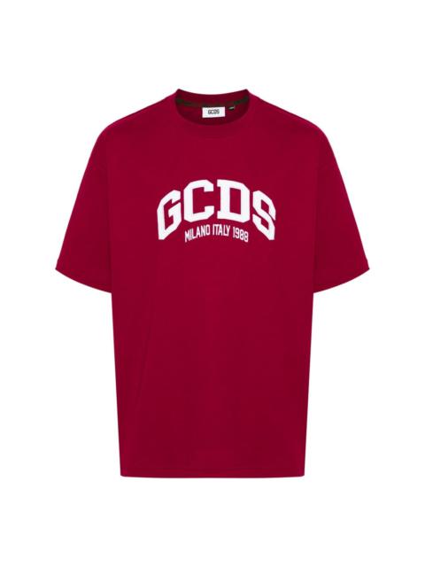 GCDS logo-appliquÃ© T-shirt