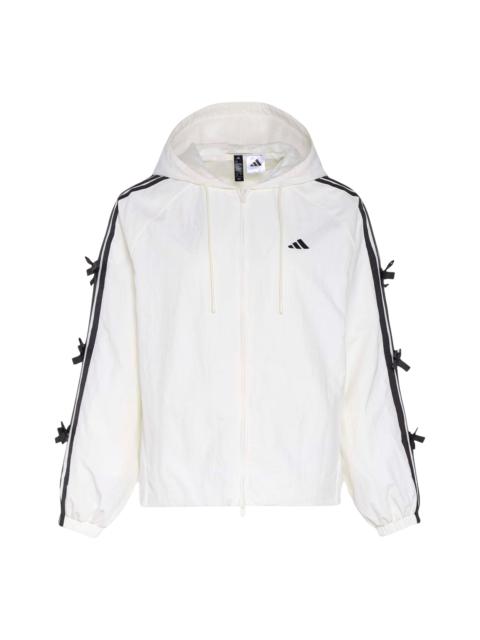 adidas (WMNS) adidas Dance Hooded Jacket Asia Sizing 'Off White' KR7602