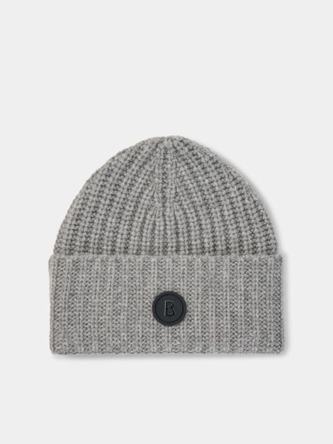 BOGNER Kilian knitted cashmere hat in Gray