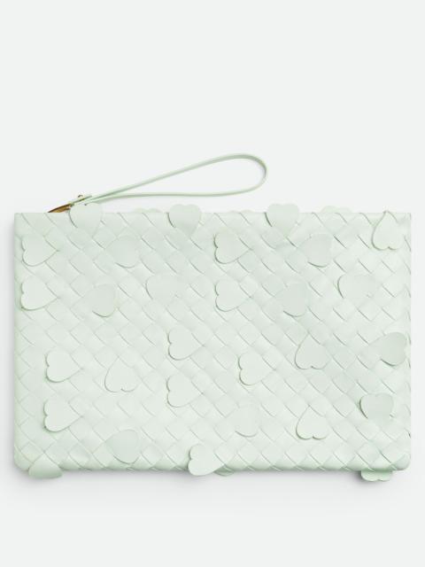 Bottega Veneta Large Intrecciato Flat Pouch