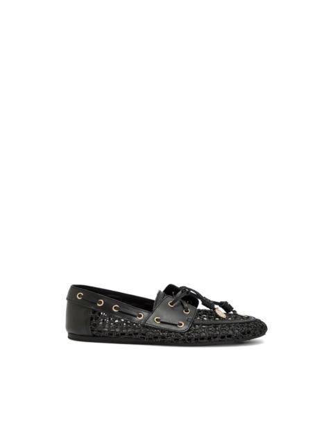ANCIENT GREEK SANDALS Pliaria eyelet boat shoes
