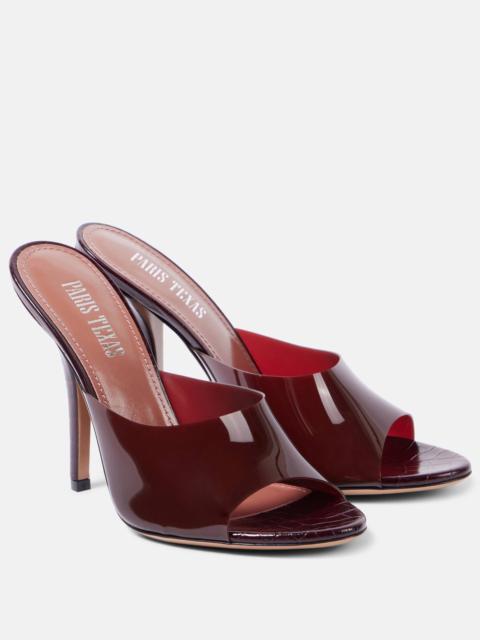 PARIS TEXAS Jessica 105 PVC mules