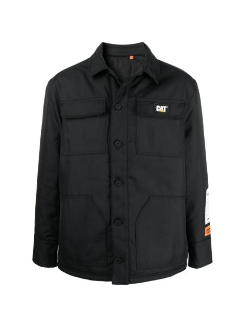 Heron Preston x CAT coach jacket