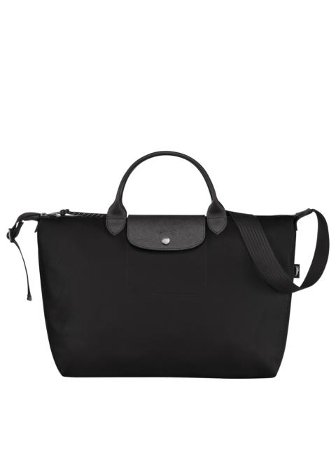 Le Pliage Energy XL Handbag Black - Recycled canvas