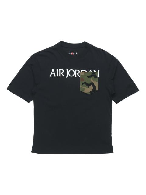 Jordan Air Jordan Camo Mashup Camouflage Pocket Male Black CZ0595-010