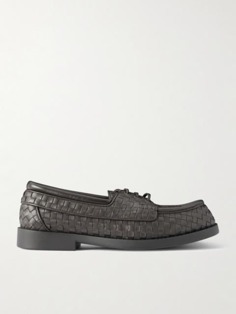 Bottega Veneta Bolivar Intrecciato Leather Loafers